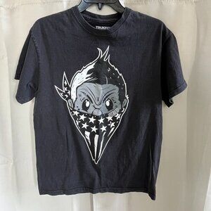 TRukfit Mens Shirt Medium Black Fear God American Dream Graphic Logo Y2K 16738